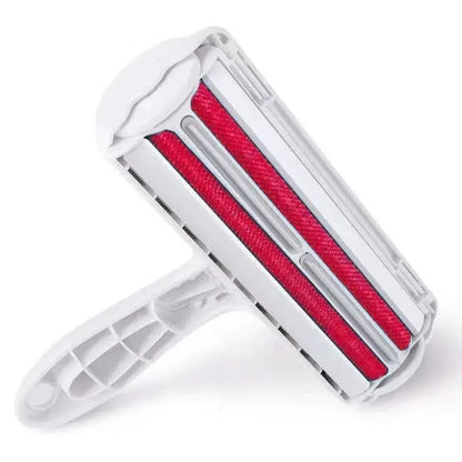Reusable Pet Hair Remover Roller with Self-Cleaning Base - Portable Lint Cleaner for Home Furniture, Carpets, and Fabrics