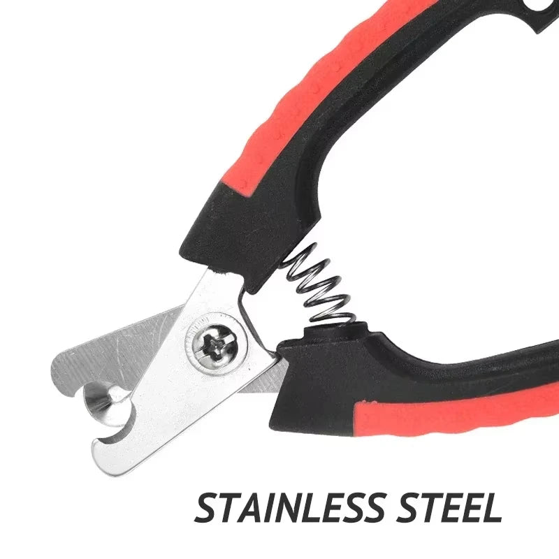 New Professional Pet Dog Nail Clipper Cutter Stainless Steel Grooming Scissors Clippers for Animals Dogs Cats Rabbit