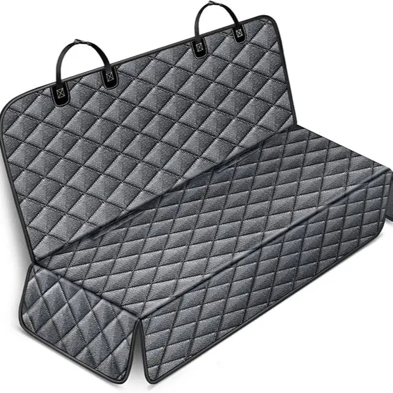 Premium Waterproof Dog Car Seat Cover for Large and Medium Breeds - Heavy-Duty, Scratchproof Protector for SUVs, Trucks, and Sedans