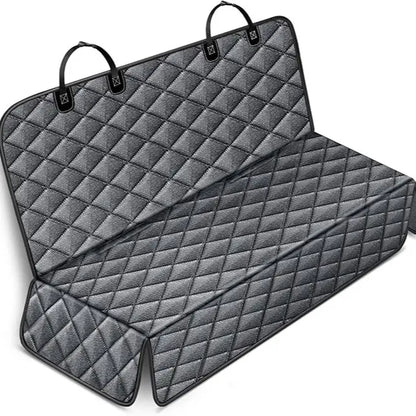 Premium Waterproof Dog Car Seat Cover for Large and Medium Breeds - Heavy-Duty, Scratchproof Protector for SUVs, Trucks, and Sedans