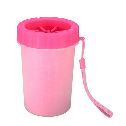 Effortless Pet Paw Cleaning: Portable Dog Bath Foot Washing Cup for a Spotless Clean