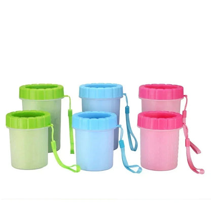 Effortless Pet Paw Cleaning: Portable Dog Bath Foot Washing Cup for a Spotless Clean