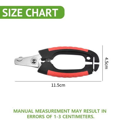 New Professional Pet Dog Nail Clipper Cutter Stainless Steel Grooming Scissors Clippers for Animals Dogs Cats Rabbit