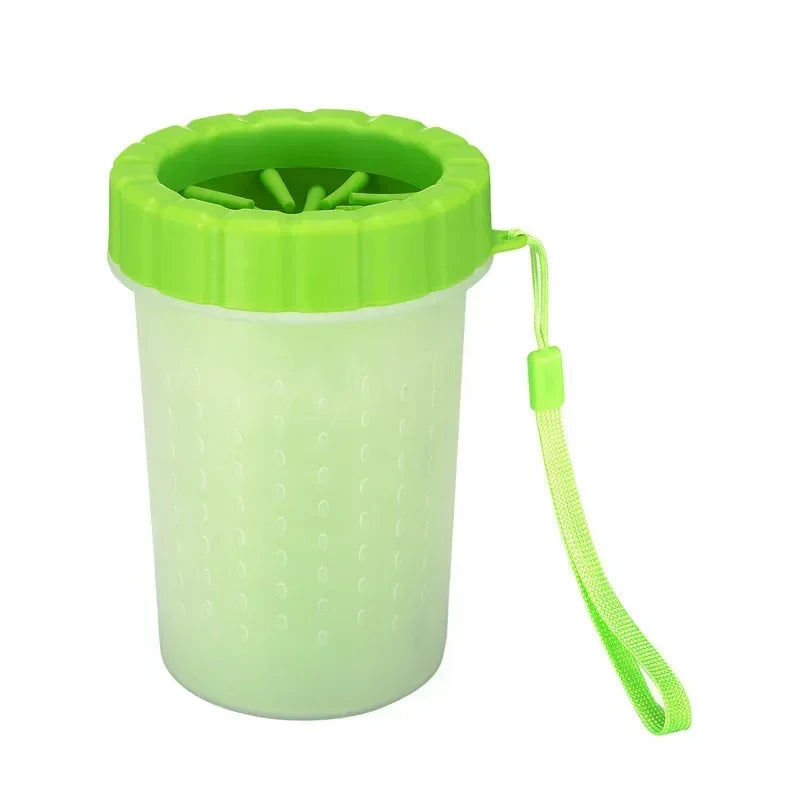 Effortless Pet Paw Cleaning: Portable Dog Bath Foot Washing Cup for a Spotless Clean